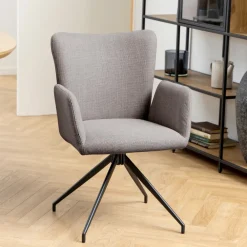 Bendt Draaibare Eetkamerstoelen|Eetkamerstoelen Met Armleuning|Eetkamerstoel Idun