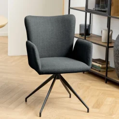 Bendt Draaibare Eetkamerstoelen|Eetkamerstoelen Met Armleuning|Eetkamerstoel Idun