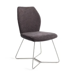 Jesper Home Beige Eetkamerstoelen|Eetkamerstoelen Zonder Armleuning|Eetkamerstoel Ikata Beehive Steel