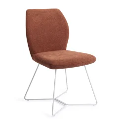 Jesper Home Eetkamerstoelen Zonder Armleuning|Beige Eetkamerstoelen|Eetkamerstoel Ikata Beehive White