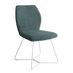 Jesper Home Eetkamerstoelen Zonder Armleuning|Beige Eetkamerstoelen|Eetkamerstoel Ikata Beehive White