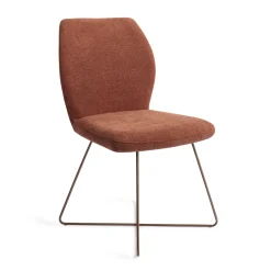 Jesper Home Beige Eetkamerstoelen|Eetkamerstoelen Zonder Armleuning|Eetkamerstoel Ikata Cross Rose