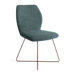 Jesper Home Beige Eetkamerstoelen|Eetkamerstoelen Zonder Armleuning|Eetkamerstoel Ikata Cross Rose