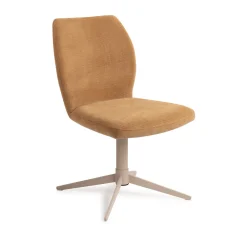 Jesper Home Beige Eetkamerstoelen|Draaibare Eetkamerstoelen|Eetkamerstoel Ikata Quad Beige