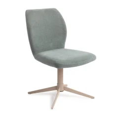 Jesper Home Beige Eetkamerstoelen|Draaibare Eetkamerstoelen|Eetkamerstoel Ikata Quad Beige