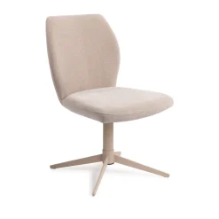 Jesper Home Beige Eetkamerstoelen|Draaibare Eetkamerstoelen|Eetkamerstoel Ikata Quad Beige