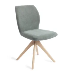 Jesper Home Beige Eetkamerstoelen|Draaibare Eetkamerstoelen|Eetkamerstoel Ikata Revolve Oak Bleach