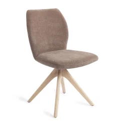 Jesper Home Beige Eetkamerstoelen|Draaibare Eetkamerstoelen|Eetkamerstoel Ikata Revolve Oak Bleach