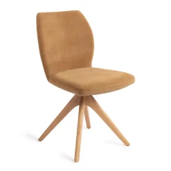 Jesper Home Beige Eetkamerstoelen|Draaibare Eetkamerstoelen|Eetkamerstoel Ikata Revolve Oak Natural