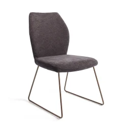 Jesper Home Beige Eetkamerstoelen|Eetkamerstoelen Zonder Armleuning|Eetkamerstoel Ikata Slide Rose