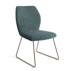 Jesper Home Beige Eetkamerstoelen|Eetkamerstoelen Zonder Armleuning|Eetkamerstoel Ikata Slide Rose