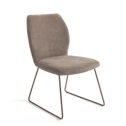 Jesper Home Beige Eetkamerstoelen|Eetkamerstoelen Zonder Armleuning|Eetkamerstoel Ikata Slide Rose