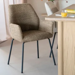 Eleonora Eetkamerstoelen Met Armleuning|Eetkamerstoel Indy