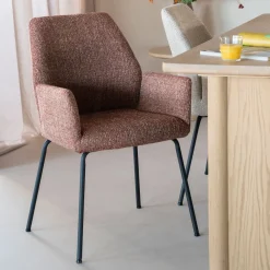 Eleonora Eetkamerstoelen Met Armleuning|Eetkamerstoel Indy