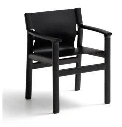 Kave Home Eetkamerstoelen Met Leer Of Kunstleer|Eetkamerstoelen Met Armleuning|Eetkamerstoel Jan Leder en essenhout