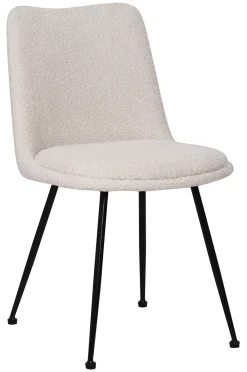 Artistiq Living Eetkamerstoelen Bouclé / Teddy|Eetkamerstoelen Zonder Armleuning|Eetkamerstoel Janey Bouclé