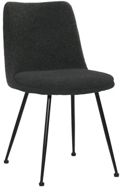 Artistiq Living Eetkamerstoelen Bouclé / Teddy|Eetkamerstoelen Zonder Armleuning|Eetkamerstoel Janey Bouclé