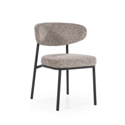 By-Boo Beige Eetkamerstoelen|Eetkamerstoelen Zonder Armleuning|Eetkamerstoel Jari