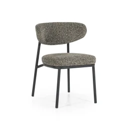 By-Boo Beige Eetkamerstoelen|Eetkamerstoelen Zonder Armleuning|Eetkamerstoel Jari