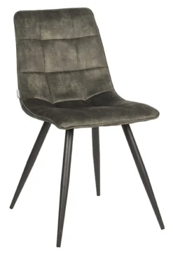 LABEL51 Eetkamerstoelen Velvet / Fluweel|Beige Eetkamerstoelen|Eetkamerstoel Jelt Velvet