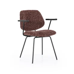 Eleonora Beige Eetkamerstoelen|Eetkamerstoelen Met Armleuning|Eetkamerstoel Jon Met armleuning