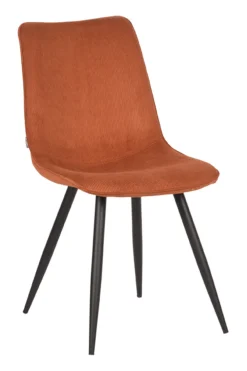 LABEL51 Eetkamerstoelen Zonder Armleuning|Eetkamerstoel Jort Rib