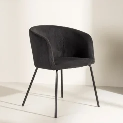 Nohr Eetkamerstoelen Met Armleuning|Eetkamerstoel Karna Rib