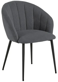 Bendt Beige Eetkamerstoelen|Eetkamerstoelen Met Armleuning|Eetkamerstoel Karoline Geweven stof