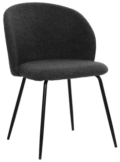 Artistiq Living Eetkamerstoelen Zonder Armleuning|Eetkamerstoel Keona Structuurstof