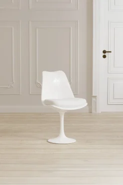 Nohr Eetkamerstoelen Zonder Armleuning|Eetkamerstoel Keywanda kleur Wit