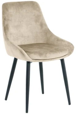 Artistiq Living Eetkamerstoelen Velvet / Fluweel|Eetkamerstoelen Zonder Armleuning|Eetkamerstoel Kofi Velvet