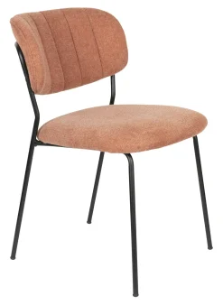 ZILT Eetkamerstoelen Zonder Armleuning|Eetkamerstoel Kolten Zwart