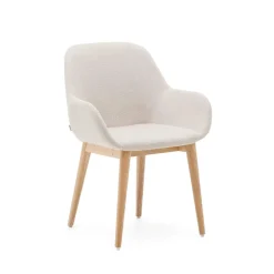 Kave Home Beige Eetkamerstoelen|Eetkamerstoel Konna kleur Beige/ Naturel