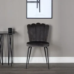 Nohr Eetkamerstoelen Velvet / Fluweel|Eetkamerstoelen Zonder Armleuning|Eetkamerstoel Kyrstle Velvet