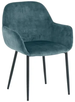 Artistiq Living Eetkamerstoelen Velvet / Fluweel|Eetkamerstoelen Met Armleuning|Eetkamerstoel Linna Velvet