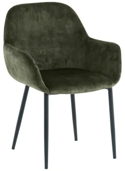 Artistiq Living Eetkamerstoelen Velvet / Fluweel|Eetkamerstoelen Met Armleuning|Eetkamerstoel Linna Velvet