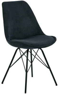 Bendt Beige Eetkamerstoelen|Eetkamerstoelen Zonder Armleuning|Eetkamerstoel Liva Rib