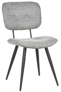 LABEL51 Eetkamerstoelen Zonder Armleuning|Eetkamerstoel Lux Zinc
