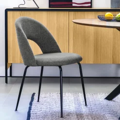 Kave Home Eetkamerstoelen Zonder Armleuning|Eetkamerstoel Mahalia