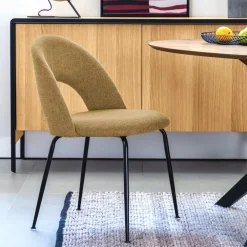 Kave Home Eetkamerstoelen Zonder Armleuning|Eetkamerstoel Mahalia