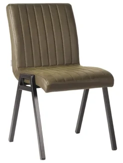 LABEL51 Eetkamerstoelen Met Leer Of Kunstleer|Eetkamerstoelen Zonder Armleuning|Eetkamerstoel Matz