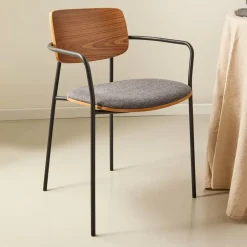 Kave Home Eetkamerstoelen Met Armleuning|Eetkamerstoel Maureen