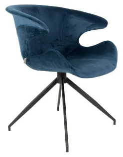 Zuiver Eetkamerstoelen Velvet / Fluweel|Eetkamerstoelen Met Armleuning|Eetkamerstoel Mia Velvet
