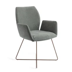 Jesper Home Beige Eetkamerstoelen|Eetkamerstoelen Met Armleuning|Eetkamerstoel Misaki Cross Rose