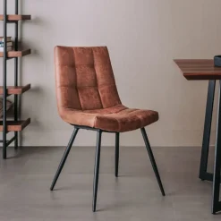 Tower Living Eetkamerstoelen Met Leer Of Kunstleer|Eetkamerstoelen Zonder Armleuning|Eetkamerstoel Navarra