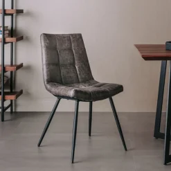 Tower Living Eetkamerstoelen Met Leer Of Kunstleer|Eetkamerstoelen Zonder Armleuning|Eetkamerstoel Navarra