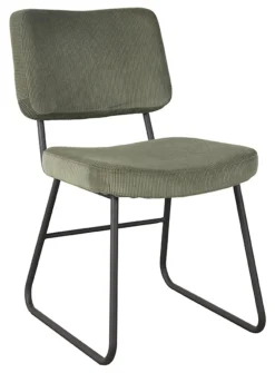 LABEL51 Eetkamerstoelen Zonder Armleuning|Eetkamerstoel Noah Rib