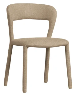 WOOOD Eetkamerstoelen Zonder Armleuning|Eetkamerstoel Noble Geweven stof