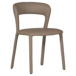 WOOOD Eetkamerstoelen Met Leer Of Kunstleer|Beige Eetkamerstoelen|Eetkamerstoel Noble Lederlook