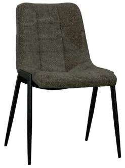 LABEL51 Eetkamerstoelen Zonder Armleuning|Eetkamerstoel Noor Elite stof